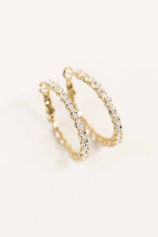 Outshine Hoop Earrings - Nolita Nicole