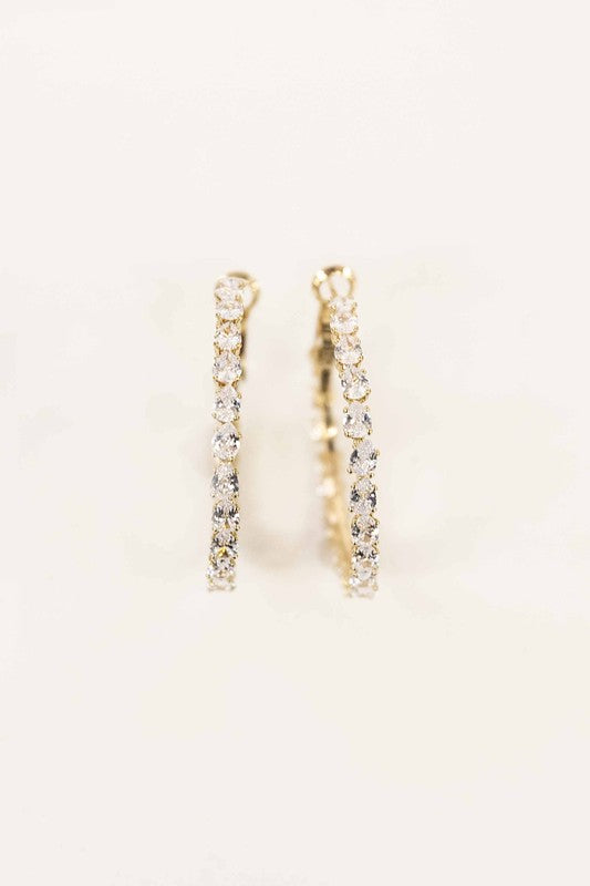 Outshine Hoop Earrings - Nolita Nicole