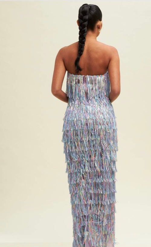 Sequin Fringe Dress - Nolita Nicole