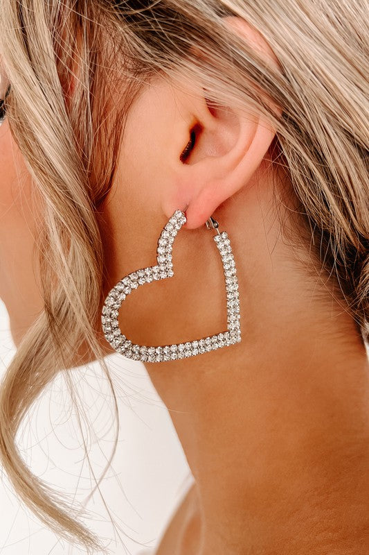 Sparkle of my Heart Earrings - Nolita Nicole